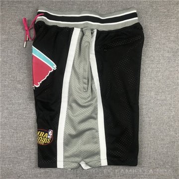 Pantalone San Antonio Spurs Just Don 1998-99 Negro