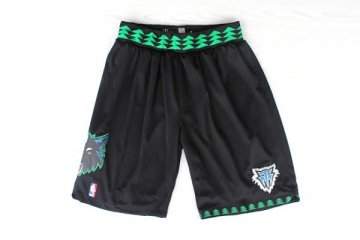 Pantalone retro Minnesota Timberwolves Negro