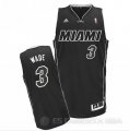 Camiseta Back to Wade #3 Miami Heat Negro