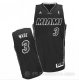 Camiseta Back to Wade #3 Miami Heat Negro