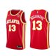 Camiseta Bogdan Bogdanovic NO 13 Atlanta Hawks Icon 2020-21 Rojo