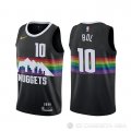 Camiseta Bol Bol #10 Denver Nuggets Ciudad Negro