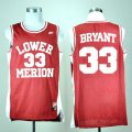 Camiseta Bryant #33 Lower Merion High School NCAA Rojo
