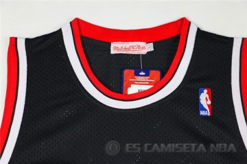 Camiseta Retro Jordan 97-98 #23 Chicago Bulls Negro