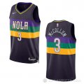Camiseta C.J. Mccollum #3 New Orleans Pelicans Ciudad 2022-23 Violeta