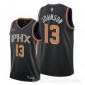 Camiseta Cameron Johnson #13 Phoenix Suns Statement 2019-20 Negro