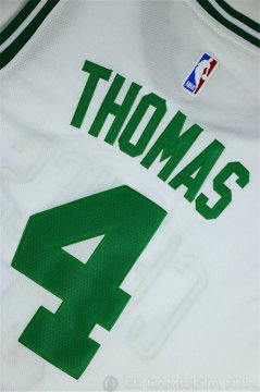 Camiseta Thomas #4 Boston Celtics Blanco
