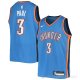 Camiseta Chris Paul #3 Oklahoma City Thunder Nino Icon Azul