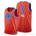 Camiseta Chris Paul #3 Oklahoma City Thunder Statement Naranja