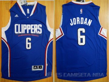 Camiseta Jordan #6 Los Angeles Clippers Azul