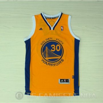 Camiseta Curry #30 Golden State Warriors Amarillo