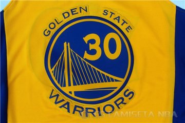 Camiseta Curry #30 Golden State Warriors Amarillo