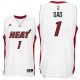 Camiseta Dad #1 Miami Heat Dia del Padre Blanco