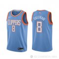 Camiseta Danilo Gallinari #8 Los Angeles Clippers Ciudad Azul