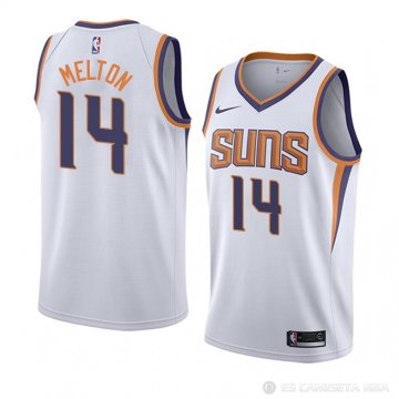Camiseta De\'anthony Melton #14 Phoenix Suns Association 2018 Blanco