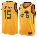Camiseta Derrick Favors #15 Utah Jazz Statement 2018 Amarillo