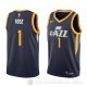 Camiseta Derrick Rose #1 Utah Jazz Icon 2018 Azul