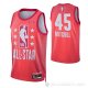 Camiseta Donovan Mitchell #45 All Star 2022 Utah Jazz Granate