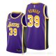 Camiseta Dwight Howard #39 Los Angeles Lakers Statement Violeta