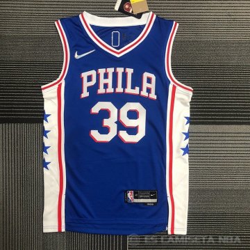 Camiseta Dwight Howard #39 Philadelphia 76ers Icon Azul