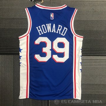 Camiseta Dwight Howard #39 Philadelphia 76ers Icon Azul