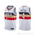 Camiseta Elfrid Payton #4 New Orleans Pelicans Earned Blanco