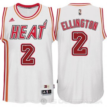 Camiseta Ellington #2 Miami Heat Retro Blanco