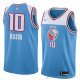 Camiseta Frank Mason #10 Sacramento Kings Ciudad 2018 Azul