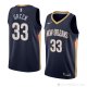 Camiseta Garlon Verde #33 New Orleans Pelicans Icon 2018 Azul