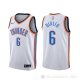 Camiseta Hamidou Diallo #6 Oklahoma City Thunder Association Blanco