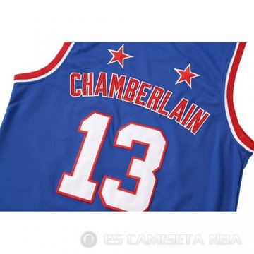 Camiseta Harlem Chamberlain #13 Pelicula Azul