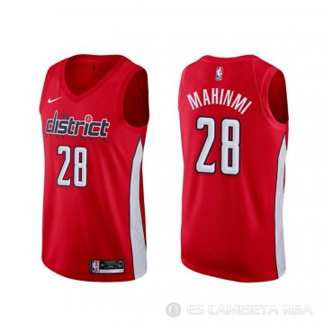 Camiseta Ian Mahinmi #28 Washington Wizards Earned Rojo
