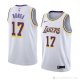 Camiseta Isaac Bonga #17 Los Angeles Lakers Association 2018-19 Blanco