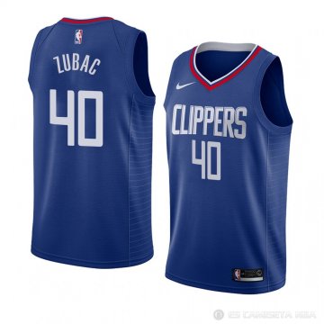 Camiseta Ivica Zubac #40 Los Angeles Clippers Icon 2018 Azul