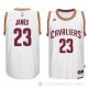 Camiseta James #23 Cleveland Cavaliers Nino Blanco