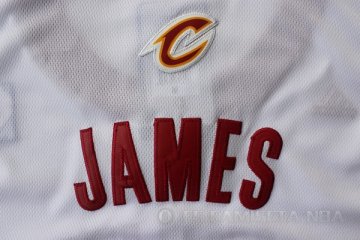 Camiseta James #6 Miami Heat Blanco