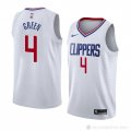 Camiseta Jamychal Verde #4 Los Angeles Clippers Association 2018 Blanco