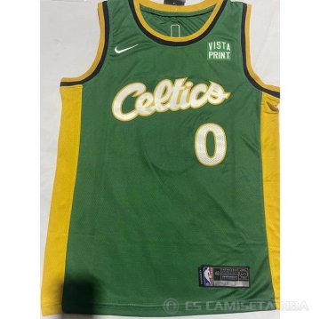 Camiseta Jayson Tatum #0 Boston Celtics 2022-23 Verde