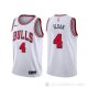 Camiseta Jerry Sloan #4 Chicago Bulls Association Blanco