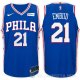 Camiseta Joel Embiid #21 Philadelphia 76ers 2017-18 Azul