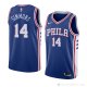 Camiseta Jonathon Simmons #14 Philadelphia 76ers Icon 2018 Azul