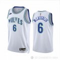 Camiseta Jordan Mclaughlin #6 Minnesota Timberwolves Classic 2023-24 Blanco