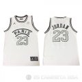 Camiseta Jordan #23 AJ x PSG Blanco