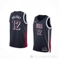 Camiseta Justin Holiday #12 USA 2024 Azul
