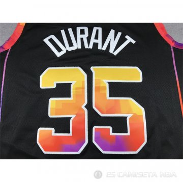 Camiseta Kevin Durant #35 Phoenix Suns Statement 2022-23 Negro