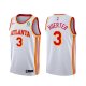 Camiseta Kevin Huerter NO 3 Atlanta Hawks Association 2020-21 Blanco