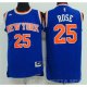 Camiseta Knicks #25 Rose Azul