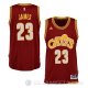 Camiseta Lebron James #23 Cleveland Cavaliers Alternate Rojo