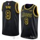 Camiseta Luol Deng #9 Los Angeles Lakers Ciudad 2018 Negro