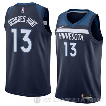 Camiseta Marcus Georges-Hunt #13 Minnesota Timberwolves Icon 2018 Azul